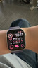 Apple/苹果 Watch S11 智能手表GPS款42毫米银色铝金属表壳雾紫色运动型表带S/M MEUT4CH/B 实拍图