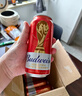 百威啤酒TOP淡色拉格450ml*18听整箱装京东自营新老包装混发踏春送礼 实拍图