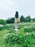 百图女装夏季新款连衣裙条纹针织连衣裙南法背心流苏长裙女2307T74 黑白条 M 实拍图