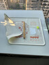 双枪（Suncha）硅胶揉面垫食品级擀面垫70*50 和面板烘焙案板超大升级加厚4件套 实拍图