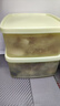 特百惠（Tupperware）宝宝儿童辅食碗保鲜盒食品级冰箱储物冷藏收纳盒400ml*2个随机色 实拍图