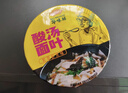 HUAWEIFANG华味坊酸汤面叶非油炸方便面酸辣紫菜虾米味110g*6桶冲泡面代餐 实拍图