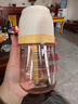 小雅象防胀气奶瓶新生儿3-6个月ppsu婴儿奶瓶 240ml M号奶嘴 (标准款） 实拍图