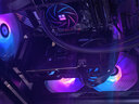 利民（thermalright）TL-C12C-S 黑色argb12cm机箱风扇 argb 风扇 支持神光同步 4PIN PWM 调速风扇 实拍图