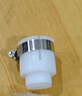 【100万+全网爆款】水龙头净水器过滤器家用厨房前置过滤器PP棉可拆卸万能接口台面可替换滤芯 多用接头（只有转接头） 实拍图
