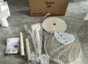 美的（Midea）【幸运草安睡2.0 MAX】一键闪装/直流变频家用轻音电风扇语音遥控落地扇 大风量一级能效卧室电扇 实拍图