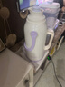 JEKO&JEKO保温壶大容量学生宿舍热水瓶暖水壶家用开水瓶 3.2L蓝莓香草紫 实拍图
