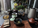百年利永宜兴紫砂壶纯手工原矿紫泥景舟石瓢功夫茶具套装礼盒泡茶壶送礼物 喜上梅梢（一壶四杯） 235ml 实拍图