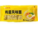 陈克明面条 非油炸方便面鸡蛋波纹面饼500g 鸡蛋挂面早餐面 实拍图