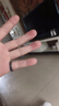 满天星磨砂黑白戒指男女小众高级感设计情侣对戒钛钢不掉色指环 【满天星】磨砂黑戒指 6号【参考体重90-105斤人群佩戴】 实拍图