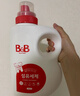 保宁（B&B）婴儿洗衣液宝宝儿童专用内衣裤洗衣液温和植萃桶装【两桶共6斤】 实拍图