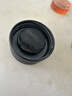 天喜（TIANXI） 水杯玻璃杯大容量杯子家用便携男女办公泡茶杯随手茶水分离杯 黑色350ml 实拍图