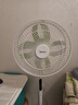 美的（Midea）【幸运草安睡1S】一级能效直流变频声控电风扇家用遥控卧室静音落地扇台式桌面抗菌大风力转页扇 实拍图