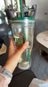 星巴克（Starbucks）复古白绿系列双层玻璃吸管杯650ml 实拍图