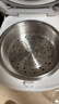松下（Panasonic）【价保618】饭光光2.0电饭煲0涂层内胆不粘锅IH加热家用2.9L不锈钢无涂层电饭锅3-4人SR-HNS102-W 实拍图