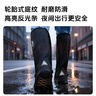 舜选防水鞋套雨鞋套防滑耐磨加厚便携雨靴赶海重复使用男女 户外骑行下雨涉水SXT-Y01 XL码43-45 实拍图
