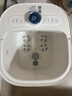 海尔（Haier）泡脚桶恒温加热全自动按摩足浴盆银离子抑菌洗脚盆仿真按摩泡脚盆足浴桶节日礼物礼品送男女朋友 银离子抑菌/自动按摩/800W功率/升级防电墙 实拍图