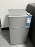 华宝小冰箱小型家用出租房用冷藏冷冻两用一级能效节能省电迷你宿舍寝室办公室二门电冰箱 【店长推荐】58L银色【一级能效】 实拍图