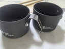 牧高笛（MOBIGARDEN）水杯 户外露营便携铝杯不锈钢茶杯迷你杯子 NX20666010 玄铁灰 实拍图