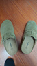 环球（HUANQIU）厚底增高勃肯鞋男鞋2026一脚蹬复古包头拖鞋内增高半拖单鞋 实拍图