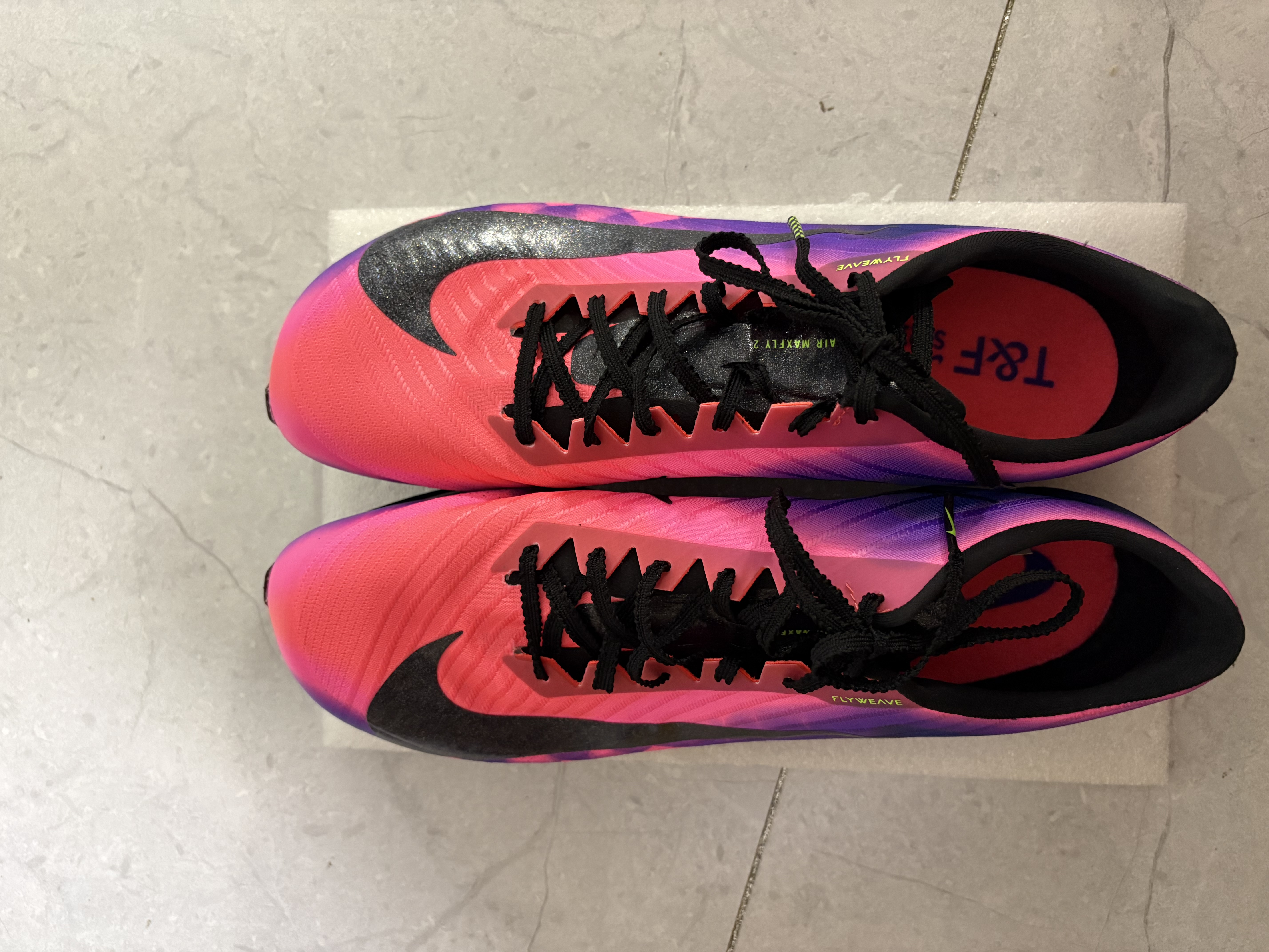 耐克田径精英巴黎新款  Nike Maxfly 2 FP耐克男女碳板气垫短跑钉鞋 IM9129-500/Maxfly 2代 43 实拍图