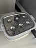 美的（Midea）煮蛋器蒸蛋器双层家用迷你小蒸锅 早餐鸡蛋羹自动断电防干烧便携式家用MZ-ZDE2015D 实拍图