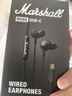 Marshall（马歇尔）MODE USB-C耳机入耳式摇滚重低音内置麦克风有线耳塞618礼物冲榜赢苹果 黑色 实拍图