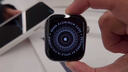 Apple/苹果 Watch S11 智能手表GPS+蜂窝款46毫米玫瑰金色铝金属表壳淡桃粉色运动型表带M/L MFDH4CH/B 实拍图