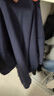 京东京造10A抗菌t恤男短袖t恤春季男女白小T休闲内搭打底衫藏青XXL 实拍图
