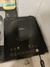 美的（Midea）[升级款]电磁炉电陶炉家用 2200W大功率新型电磁灶火锅炉 一体面板炒菜烹饪一套带锅配锅 WH2202S 实拍图