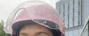 友柏头盔电动车3C认证摩托车安全头盔男女四季通用轻便夏季防晒半盔电瓶车护耳安全帽 粉色小熊【赠高清短镜】 新款3C头盔 实拍图