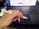 HUAWEI M-Pencil Pro 平板创作笔 华为手写笔 星闪技术 AI 一触即达 360°隐身触控 雪域白 实拍图