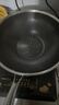 炊大皇炒锅304不锈钢有钛炒菜锅煎锅平底不粘炒锅32cm 可立可视盖不挑灶 实拍图