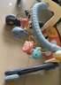 盟石（cute stone）婴儿玩具新生儿见面礼盒实用0-6个月健身架宝宝用品满月礼物高档 鲨鱼充电版【豪华蓝牙款】5合1健身架+学步车+钢琴 臻享高档礼盒款【活石＆盟石联合出品】百天送礼无忧 实拍图