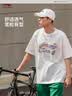 李宁冰棒T文化衫男女同款夏季LOGO字母印花圆领运动服AHSU745 实拍图
