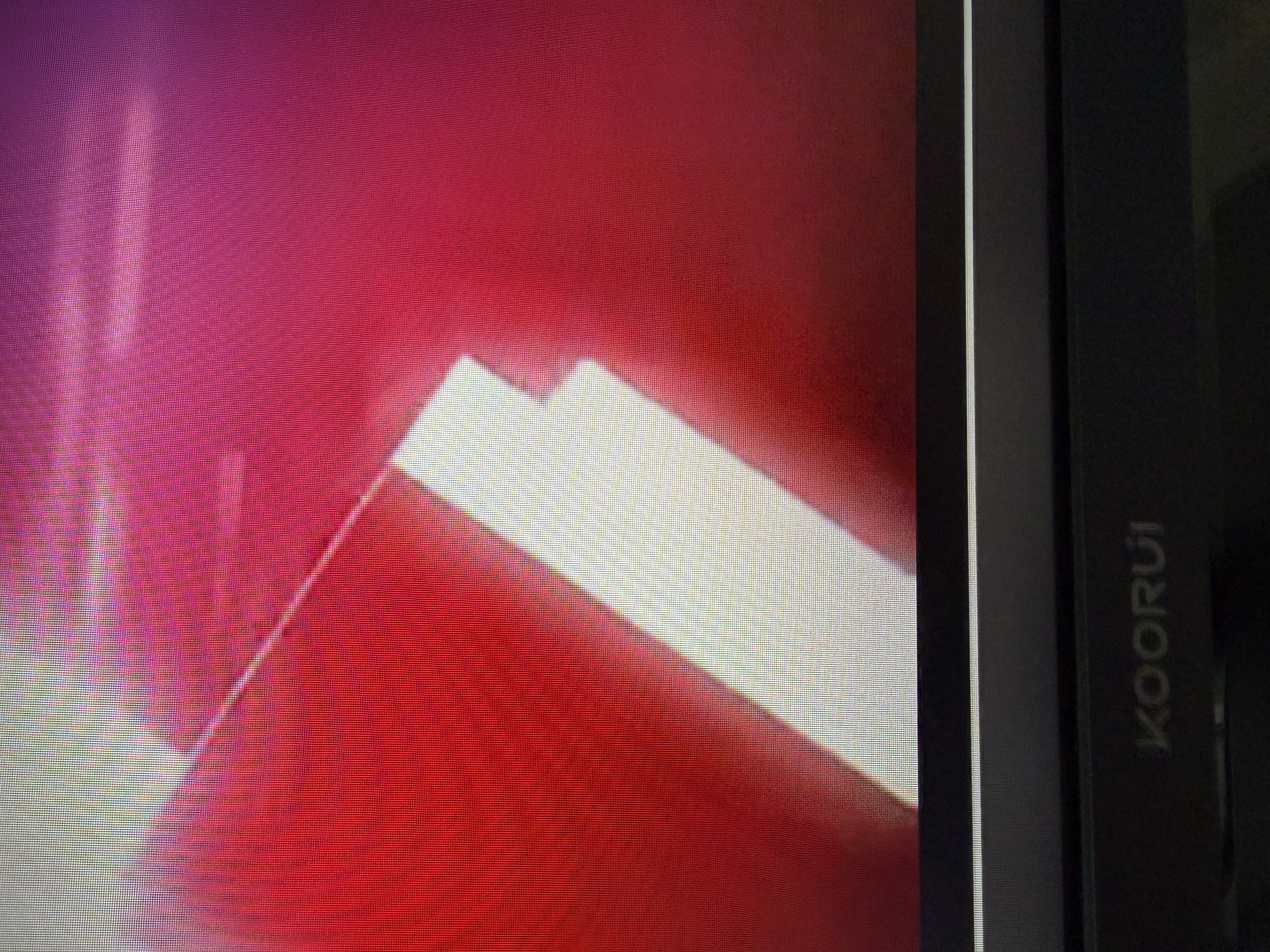 KOORUI科睿24.5英寸400Hz FastIPS快速液晶1ms 硬件低蓝光HDR400nit 旋转升降 电脑FPS电竞显示器X5 PRO 实拍图