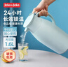 JEKO&JEKO保温壶家用热水瓶暖水壶宿舍大容量开水瓶玻璃内胆 1.6L淡蓝色 实拍图