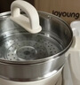 九阳（Joyoung）电煮锅电热锅小电锅宿舍电炒锅学生寝室2.5L泡面电火锅多功能锅【蒸笼款】HG25-G211S 实拍图