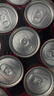 可口可乐（Coca-Cola）汽水 碳酸饮料 200ml*24罐  迷你摩登罐 新老包装随机发货 实拍图