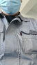 保罗岚芝防静电工作服套装男女夏季长袖耐磨透气工地工程服汽修劳保服定制 实拍图