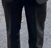 衣诺坊儿童裤子男女西服裤黑色六一演出服主持人西装礼服长裤 实拍图