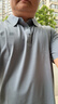 KOLON SPORT/可隆SECO POLO衫  男士户外抗菌防晒UPF50+吸湿速干T恤 LHPT6MTT23-GB 灰蓝色 3XL 190/108B 实拍图