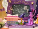 小马宝莉毛绒包包单肩包儿童女孩可爱柔柔星星斜挎包公主马年生日礼物 实拍图