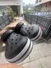 卡骆驰（CROCS）贝雅卡骆班洞洞鞋轻便耐磨一脚蹬休闲鞋女鞋时尚沙滩鞋|205089 黑色/白色-066 43 (270mm) 实拍图