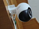 普联（TP-LINK）800万4K全彩监控摄像头家用监控器360度无死角带夜视全景追踪无线室外户外网络手机远程IPC682F-A4 实拍图