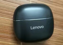 联想（Lenovo）真无线蓝牙耳机 半入耳式耳机 音乐运动游戏耳机蓝牙5.4 适用苹果小米手机 EA110黑色 实拍图