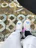 斯凯奇（Skechers）奶茶熊女鞋夏厚底老爹鞋软底熊猫鞋休闲运动鞋149238 实拍图