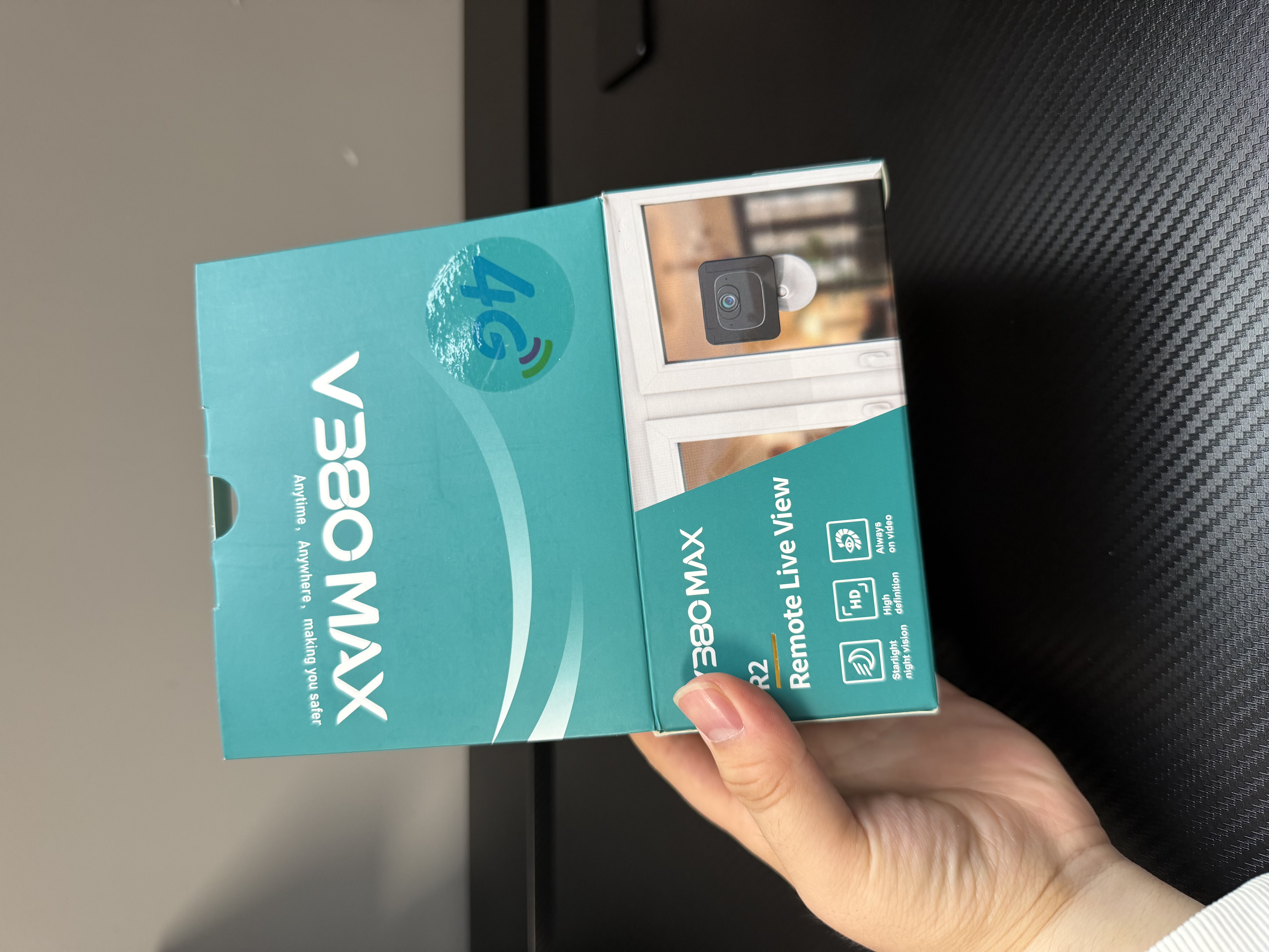 XIAO VV终身免流量4G智能窗户摄像机室内家用监控器黑光全彩夜视免打孔无痕安装电池摄像头手机远程可对话 实拍图