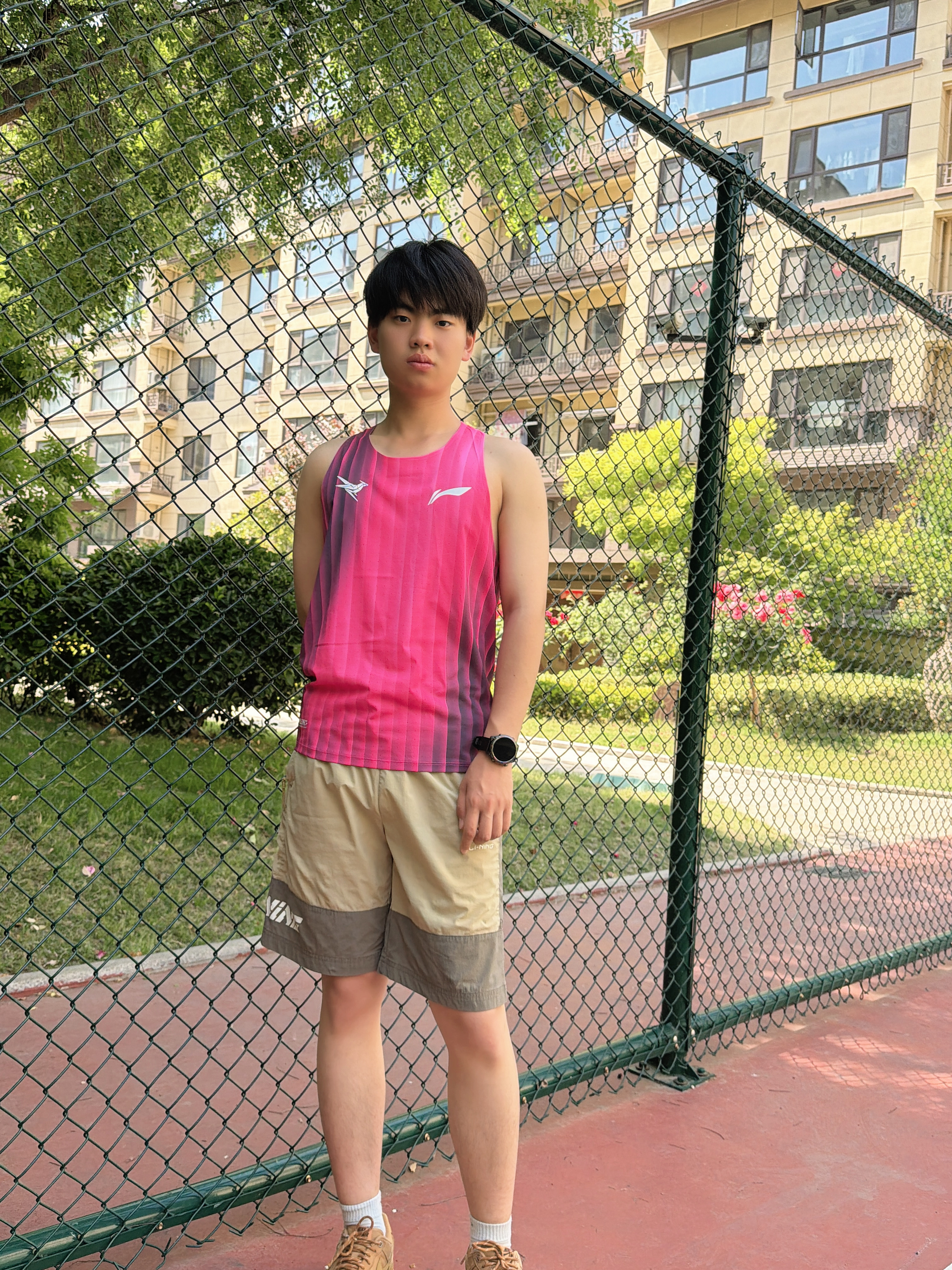 李宁小龙雀无锡马拉松跑步背心男夏新款速干修身透气比赛上衣AAYV123 实拍图
