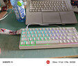 美加狮MAD 60 68 HE/MAD 68 Pro磁轴键盘有线连接客制化61/68键网页驱动台式笔记本电竞游戏键盘蝴蝶键帽 MAD 68 RGB 白色 磁珀轴Pro 实拍图